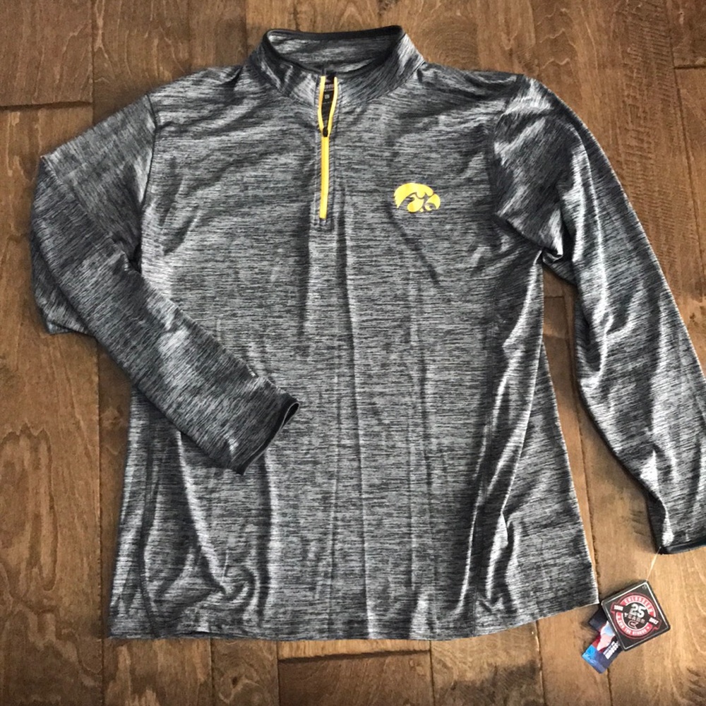 NWT Men’s Iowa Hawkeyes Quarter-Zip